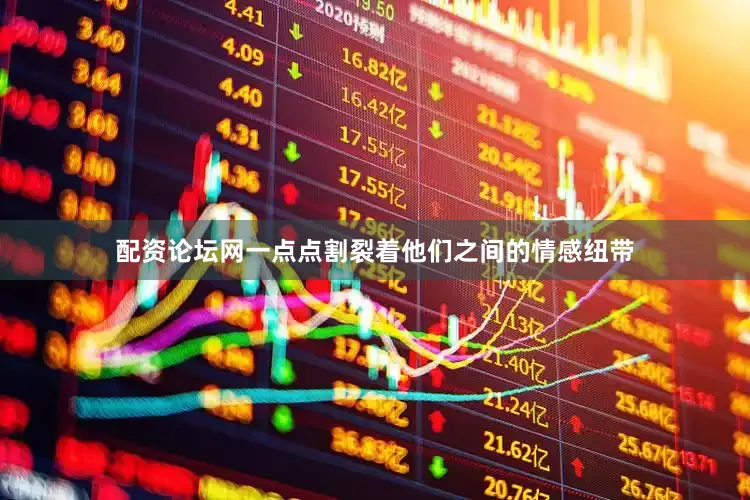 配资论坛网一点点割裂着他们之间的情感纽带