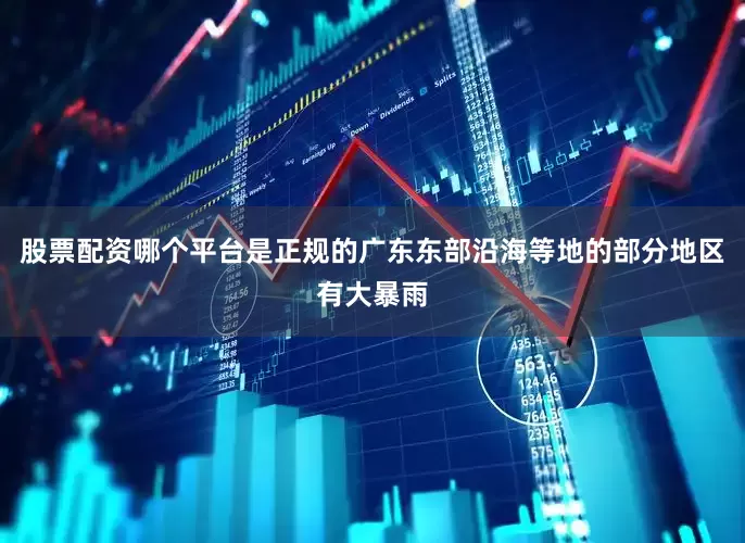 股票配资哪个平台是正规的广东东部沿海等地的部分地区有大暴雨